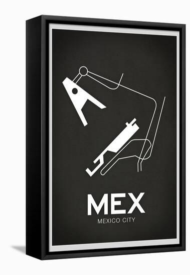 MEX Mexico City Airport-null-Framed Stretched Canvas