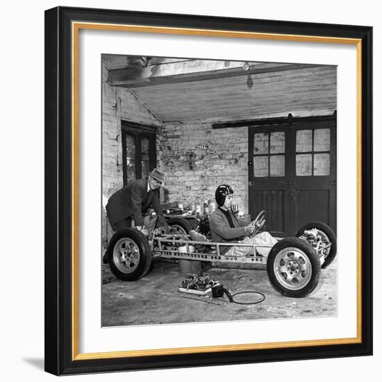 Mexborough Sprint Team, South Yorkshire, 1965-Michael Walters-Framed Photographic Print