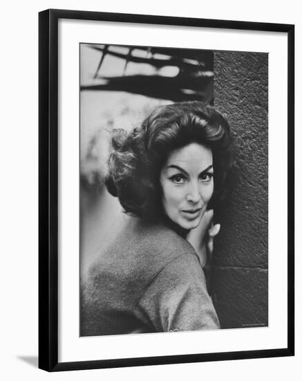 Mexican Actress Maria Felix-Allan Grant-Framed Premium Photographic Print