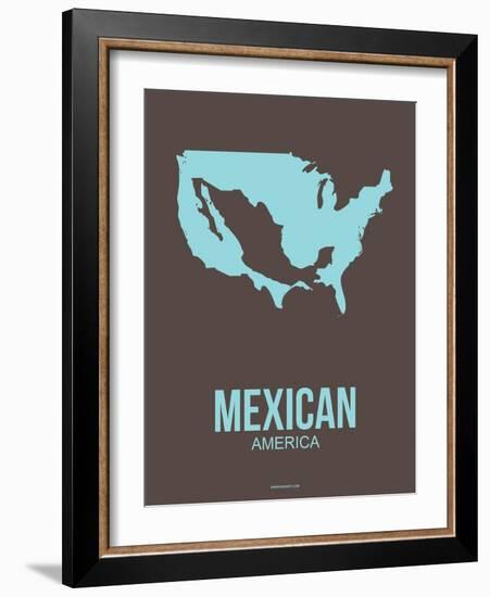 Mexican America Poster 2-NaxArt-Framed Art Print