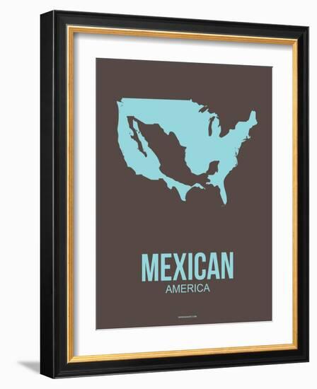 Mexican America Poster 2-NaxArt-Framed Art Print