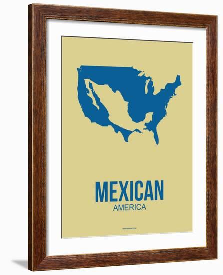 Mexican America Poster 3-NaxArt-Framed Art Print