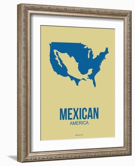 Mexican America Poster 3-NaxArt-Framed Art Print