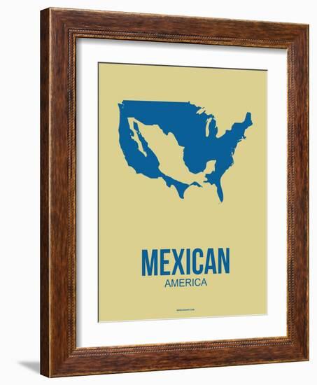 Mexican America Poster 3-NaxArt-Framed Art Print