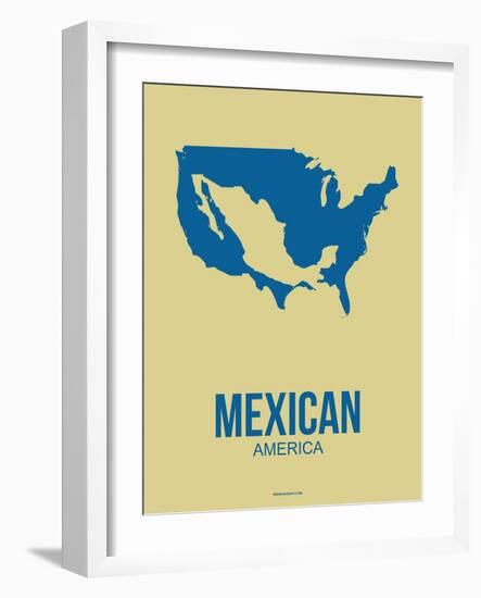 Mexican America Poster 3-NaxArt-Framed Art Print