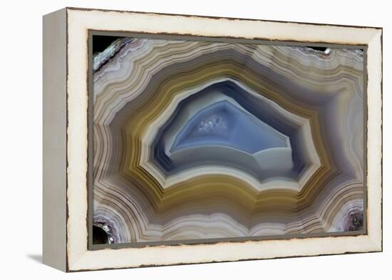 Mexican Banded Agate Quartzsite, Arizona-Darrell Gulin-Framed Premier Image Canvas