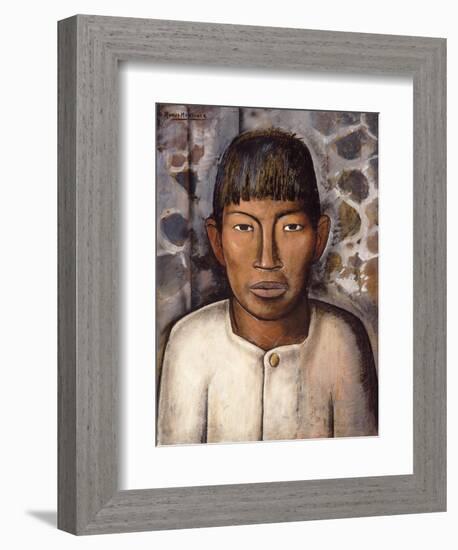 Mexican Boy-Alfredo Ramos Martinez-Framed Premium Giclee Print