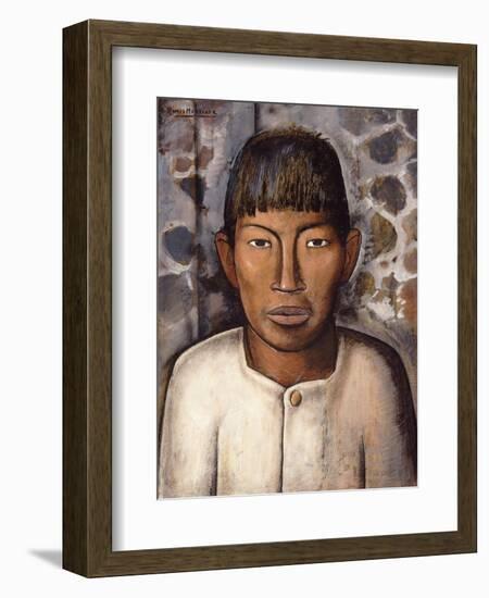 Mexican Boy-Alfredo Ramos Martinez-Framed Premium Giclee Print
