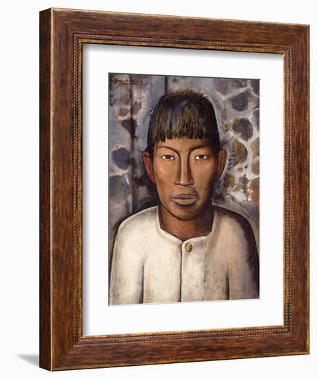 Mexican Boy-Alfredo Ramos Martinez-Framed Premium Giclee Print