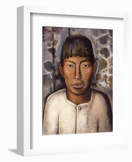 Mexican Boy-Alfredo Ramos Martinez-Framed Premium Giclee Print