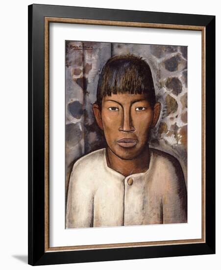 Mexican Boy-Alfredo Ramos Martinez-Framed Art Print