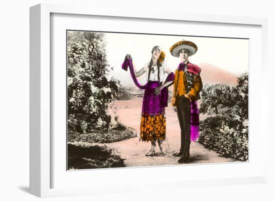 Mexican Couple-null-Framed Art Print