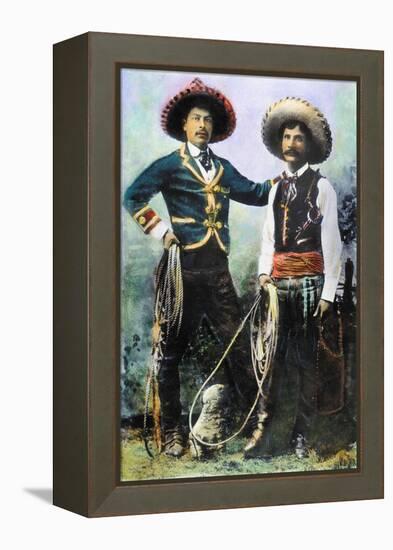 Mexican Cowboys-null-Framed Premier Image Canvas