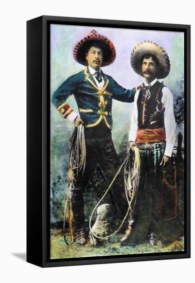 Mexican Cowboys-null-Framed Premier Image Canvas