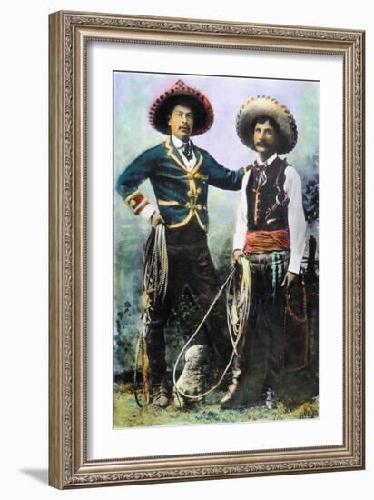 Mexican Cowboys-null-Framed Giclee Print