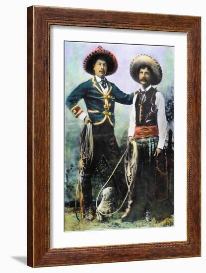 Mexican Cowboys-null-Framed Giclee Print