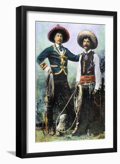 Mexican Cowboys-null-Framed Giclee Print