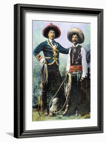 Mexican Cowboys-null-Framed Giclee Print