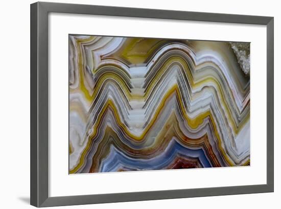 Mexican Crazy Lace Agate, Sammamish, Washington State-Darrell Gulin-Framed Premium Photographic Print