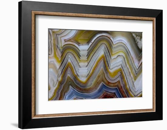 Mexican Crazy Lace Agate, Sammamish, Washington State-Darrell Gulin-Framed Photographic Print