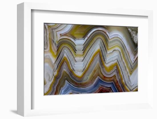 Mexican Crazy Lace Agate, Sammamish, Washington State-Darrell Gulin-Framed Photographic Print