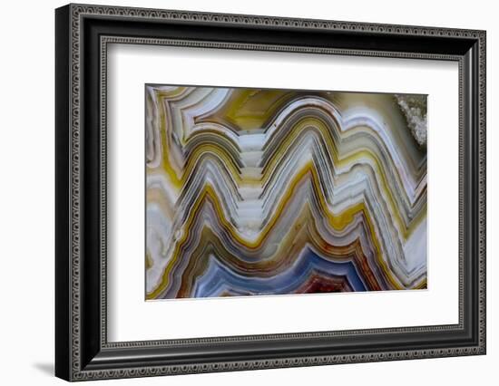 Mexican Crazy Lace Agate, Sammamish, Washington State-Darrell Gulin-Framed Photographic Print