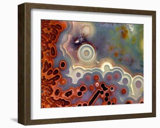 Mexican Crazy Lace Agate-Steve Terrill-Framed Photographic Print