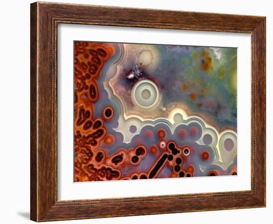 Mexican Crazy Lace Agate-Steve Terrill-Framed Photographic Print