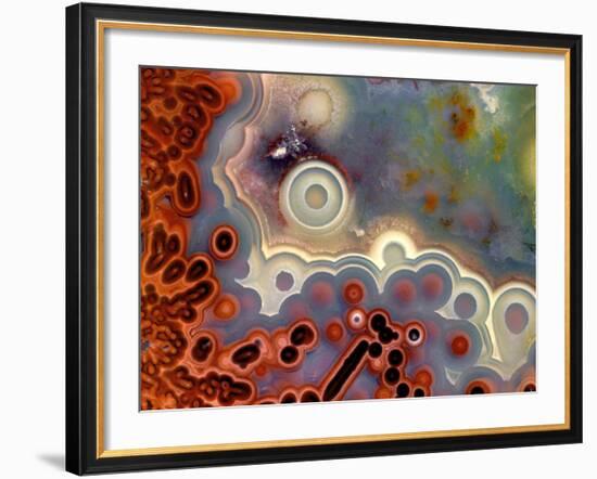 Mexican Crazy Lace Agate-Steve Terrill-Framed Photographic Print