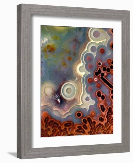 Mexican Crazy Lace Agate-Steve Terrill-Framed Photographic Print