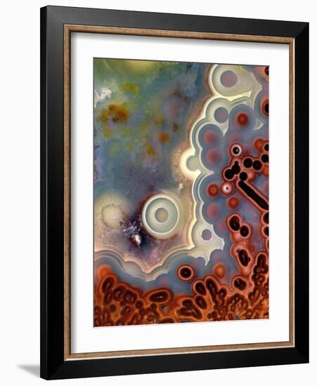 Mexican Crazy Lace Agate-Steve Terrill-Framed Photographic Print