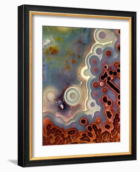 Mexican Crazy Lace Agate-Steve Terrill-Framed Photographic Print