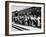 Mexican Farm Workers Boarding Train to Be Taken to Work on Us Farms-J^ R^ Eyerman-Framed Premium Photographic Print