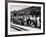 Mexican Farm Workers Boarding Train to Be Taken to Work on Us Farms-J^ R^ Eyerman-Framed Photographic Print