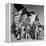 Mexican Farm Workers Waving American and Mexican Flags-J^ R^ Eyerman-Framed Premier Image Canvas