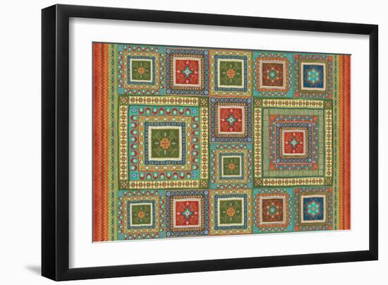 Mexican Fiesta XI-Veronique Charron-Framed Art Print