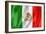 Mexican Flag-daboost-Framed Art Print