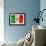 Mexican Flag-daboost-Framed Art Print displayed on a wall