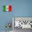 Mexican Flag-daboost-Mounted Art Print displayed on a wall