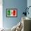 Mexican Flag-daboost-Framed Art Print displayed on a wall