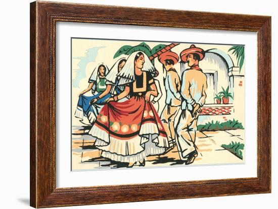 Mexican Hat Dance-null-Framed Art Print