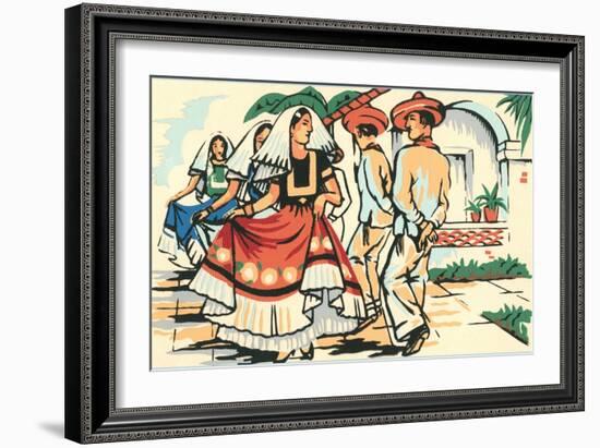 Mexican Hat Dance-null-Framed Art Print