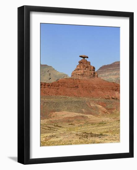 Mexican Hat Rock, Near Mexican Hat, Utah, USA-Gavin Hellier-Framed Photographic Print