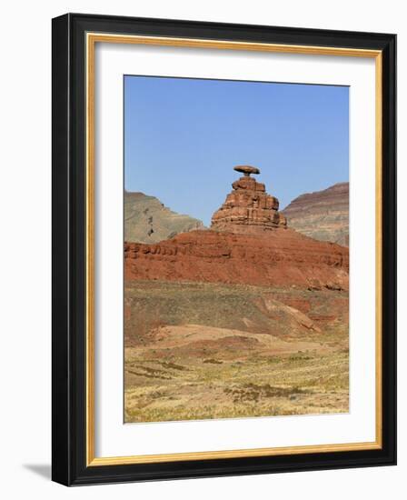 Mexican Hat Rock, Near Mexican Hat, Utah, USA-Gavin Hellier-Framed Photographic Print