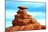 Mexican Hat-Douglas Taylor-Mounted Photographic Print