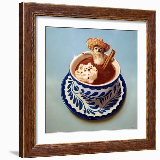 Mexican Hot Chocolate-Lucia Heffernan-Framed Art Print