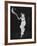 Mexican Jai Alai Player Segundo Jumping to Reach Pelota in Game at Hippodrome-Gjon Mili-Framed Premium Photographic Print