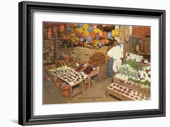 Mexican Market-null-Framed Art Print