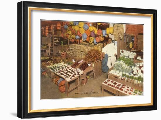 Mexican Market-null-Framed Art Print