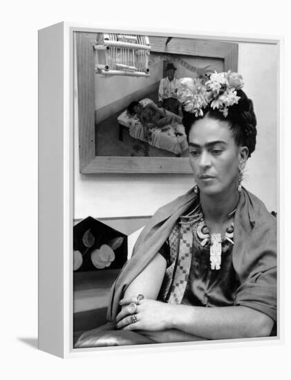 Mexican Painter Frida Kahlo (1907-1954) 1948-null-Framed Stretched Canvas